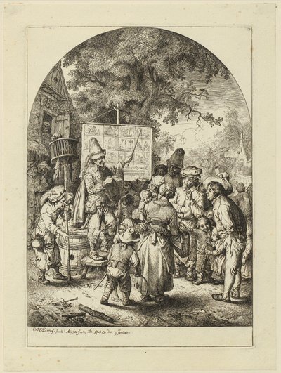 Patkányméreg-árus alkotó: Christian Wilhelm Ernst Dietrich