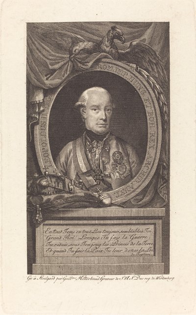 Lipót, Szent-római császár alkotó: Christian Wilhelm Ketterlinus