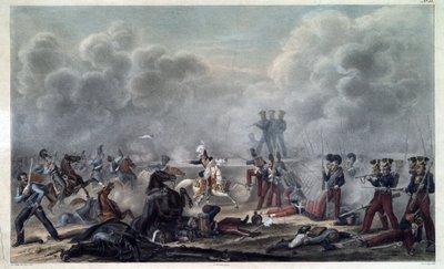 Borodino csataterén (bataille de la Moskova alkotó: Christian Wilhelm von Faber du Faur