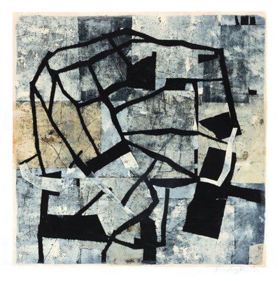 North Key, 2016 (monotípia papírra) alkotó: Christina Fedyk