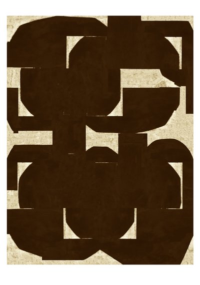 Ouroboros, 2020 (monoprint) alkotó: Christina Fedyk