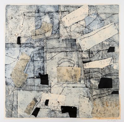 Timeline, 2016 (monotípia, papír) alkotó: Christina Fedyk