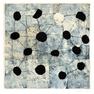 Unió, 2017 (monotípia papírra) alkotó: Christina Fedyk