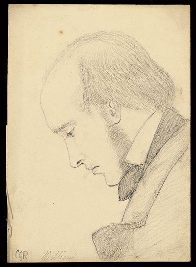 William Michael Rossetti portréja alkotó: Christina Georgina Rossetti
