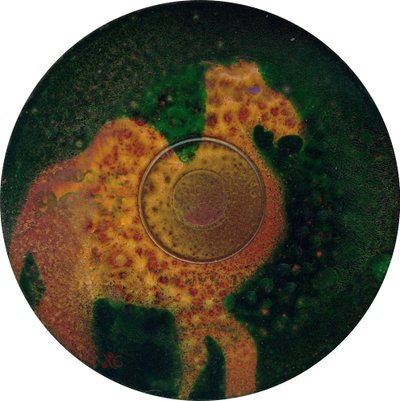 Camel 2023 körül (akril CD-n) alkotó: Christina Saj