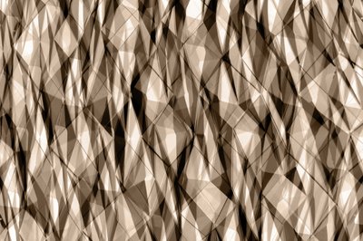 Absztrakt szepia geometria alkotó: Christina Sillen