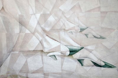 A kubista divatmozgalom alkotó: Christina Sillen