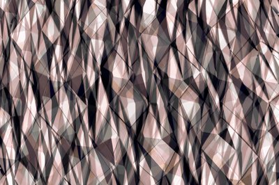 Csiszolt geometriai rétegek alkotó: Christina Sillen