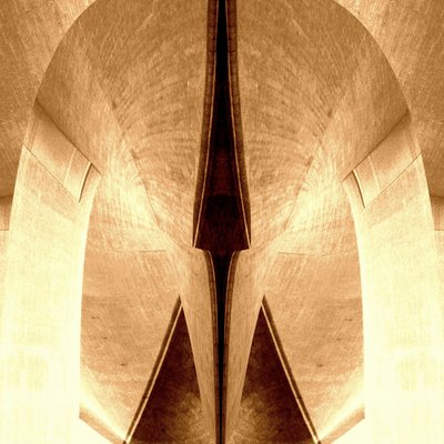 Sepia építészeti szimmetria alkotó: Christina Sillen