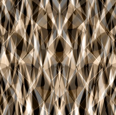 Meleg geometrikus absztrakció alkotó: Christina Sillen