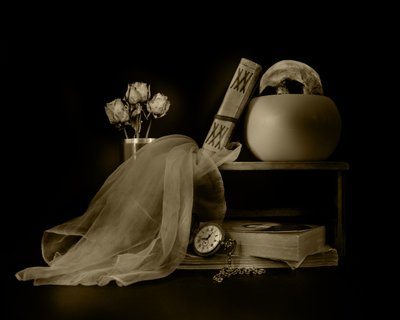 Memento Mori csendélet alkotó: Christine SUISSIA