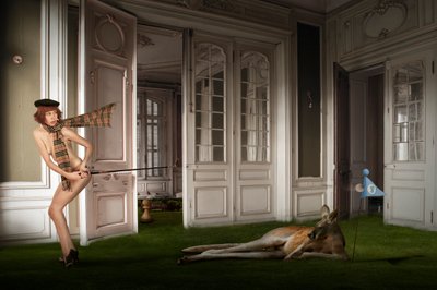 Elegáns szürreális golf alkotó: Christine von Diepenbroek