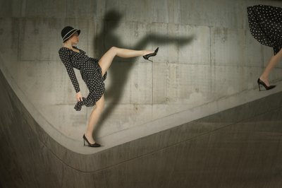 Pöttyös divatpóz alkotó: Christine von Diepenbroek