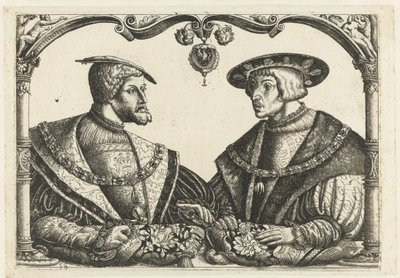 V. Károly és I. Ferdinánd alkotó: Christoffel Bockstorffer