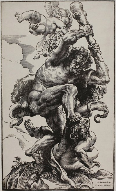 Hercules Slaying Envy alkotó: Christoffel Jegher
