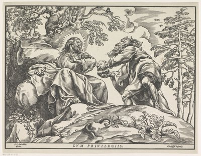 Krisztus megkísértése alkotó: Christoffel Jegher