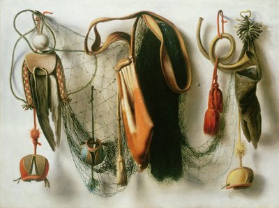 A Trompe lOeil of Hawking Equipment alkotó: Christoffel Pierson