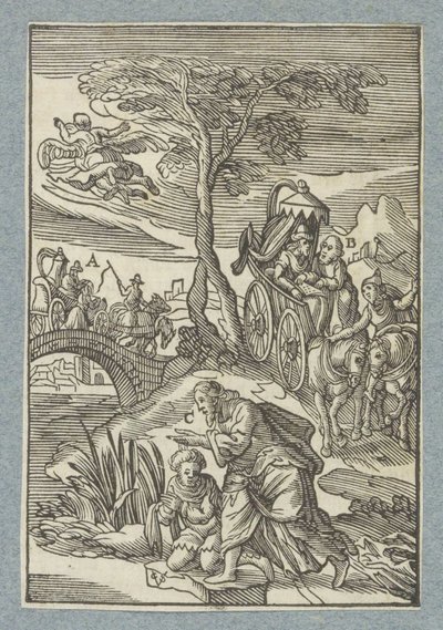 Eunuch keresztsége alkotó: Christoffel van Sichem (II)