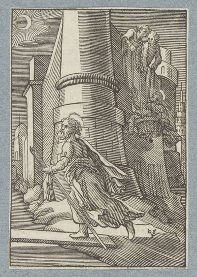 Pál járata Damaszkuszból alkotó: Christoffel van Sichem (II)