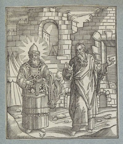 Papi öltözet alkotó: Christoffel van Sichem (II)