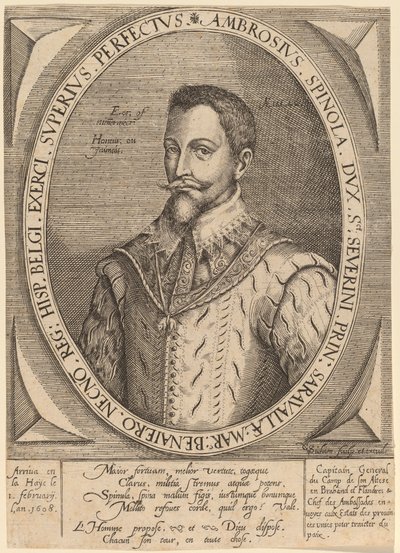 Ambrosius Spinola alkotó: Christoffel van Sichem I