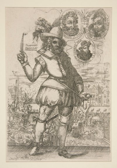 Francoys Ravaillac alkotó: Christoffel van Sichem I