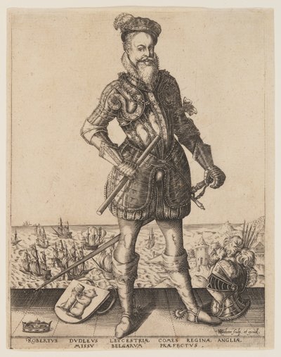 Robert Dudley, Leicester grófja alkotó: Christoffel van Sichem I