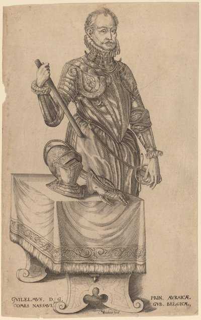 Nassaui Vilmos, Orange hercege alkotó: Christoffel van Sichem I