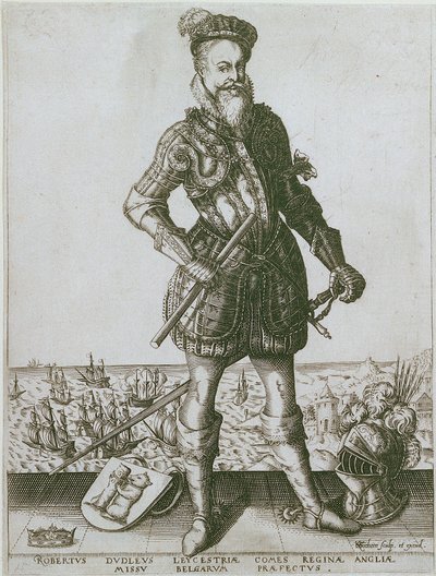 Robert Dudley alkotó: Christoffel van the Elder Sichem