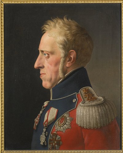 Frederic VI de Danemark - VI. Frigyes dán portréja (1768-1839) - Christoffer-Wilhelm Eckersberg (1783-1853). Olajfestmény alkotó: Christoffer Wilhelm Eckersberg