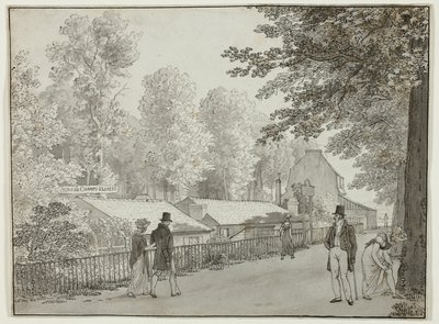 Relais, Avenue des Champs-Élysées, Párizs (elöl); Jelenet Odüsszeusz életéből (hátul) alkotó: Christoffer Wilhelm Eckersberg
