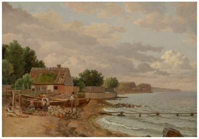 Kilátás Taarbaeckből (Party from Taarbaeck) alkotó: Christoffer Wilhelm Eckersberg