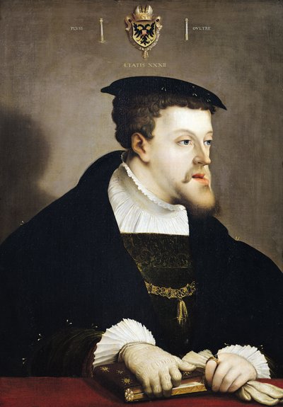 V. Károly (1500-58) Szent-római császár alkotó: Christoph Amberger