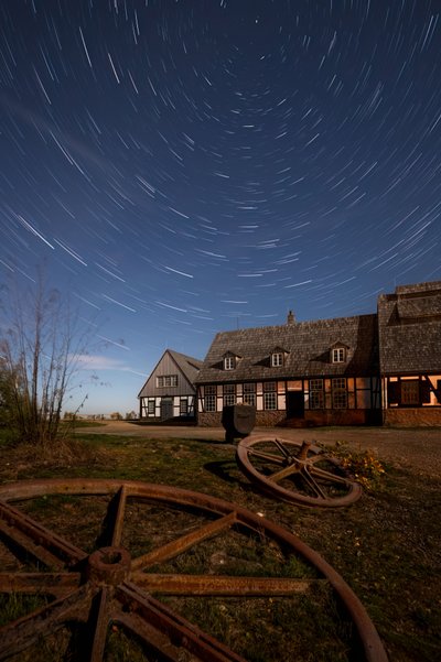 Star Trails Vidéki Ház alkotó: Christoph Schaarschmidt