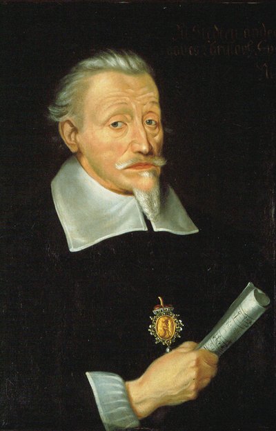 Heinrich Schutz, német barokk zeneszerző - Heinrich Schuetz (1585-1672) zeneszerző portréja, készítette: Spetner, Christoph (kb. 1615-1664 után). Olaj, vászon, c. 1650-1660. Magángyűjtemény alkotó: Christoph Spetner
