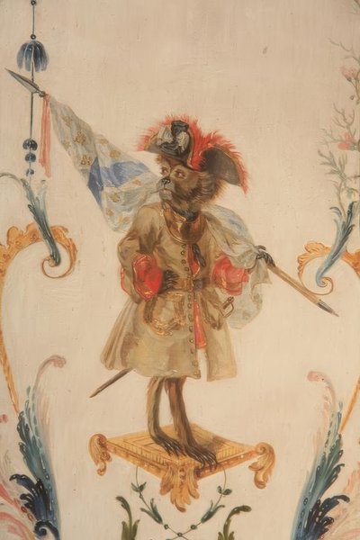 Chantilly, Castle, Grande Singerie alkotó: Christophe Huet