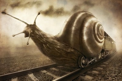 Steampunk csigavonat alkotó: Christophe Kiciak