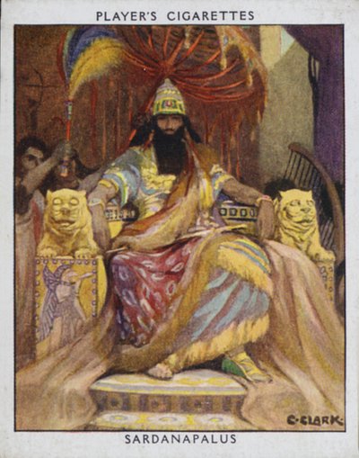 Sardanapalus (színes litó) alkotó: Christopher (after) Clark