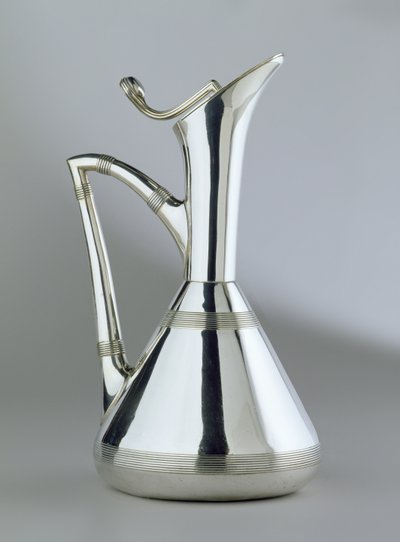 Kancsó, 1885 (galvanizált ezüst) alkotó: Christopher Dresser