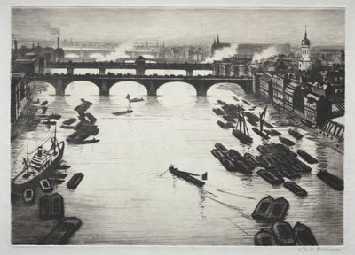 London Bridges alkotó: Christopher Richard Wynne Nevinson