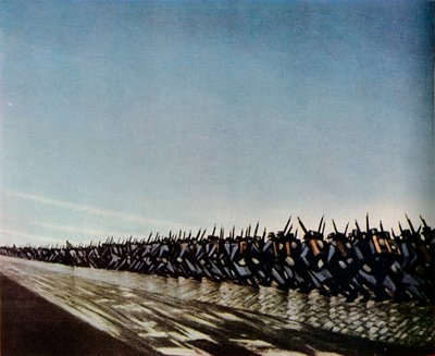 1915. márciusi rovat. 1943. alkotó: Christopher Richard Wynne Nevinson