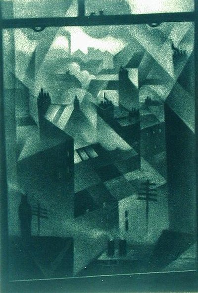 Egy iroda ablakából alkotó: Christopher Richard Wynne Nevinson