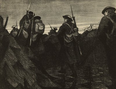 Könnyebbülések hajnalban alkotó: Christopher Richard Wynne Nevinson