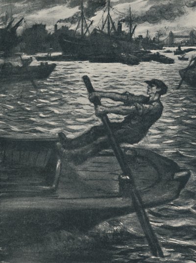 A bárka, 1920 alkotó: Christopher Richard Wynne Nevinson