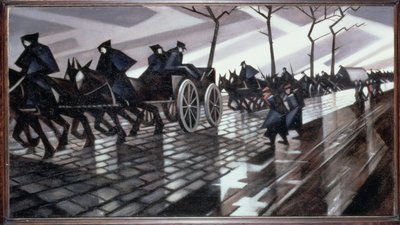 Az út Ypres-be alkotó: Christopher Richard Wynne Nevinson