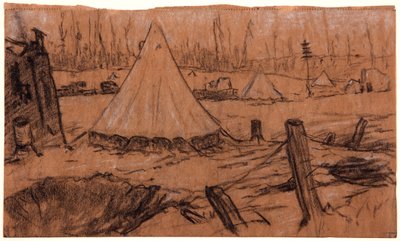 Sátrak csoportja, 1914. alkotó: Christopher Williams