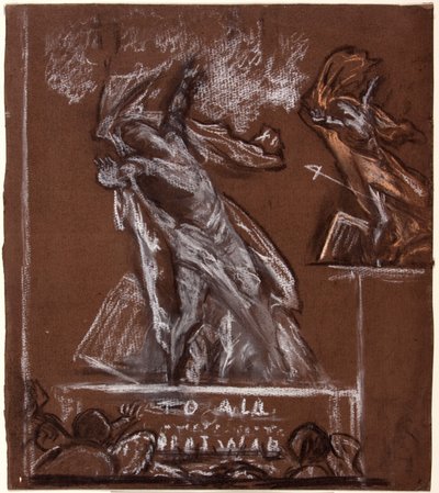 Ábratanulmány egy háborús emlékműhöz, 1920. alkotó: Christopher Williams