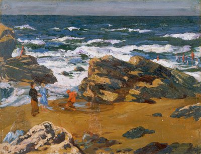 "Llangranog, egy friss reggel", 1893-1934 alkotó: Christopher Williams