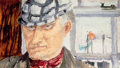 A halász, 1928 (olaj, karton) alkotó: Christopher Wood