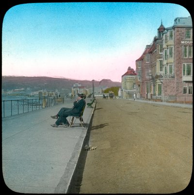 Esplanade, Penzance, Cornwall, 19. század vége vagy 20. század eleje alkotó: Church Army Lantern Department